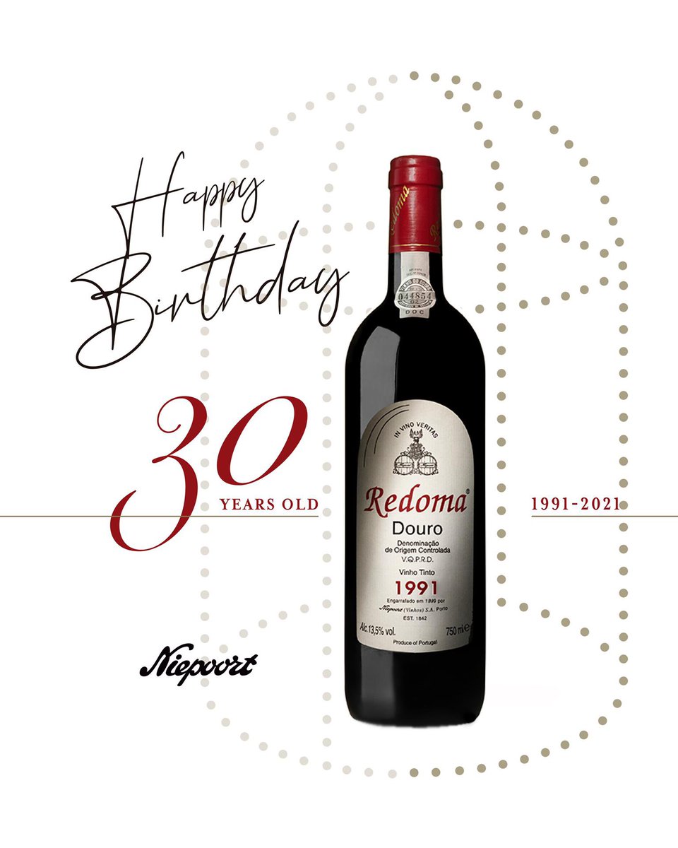 Happy 30th birthday Redoma Tinto. Dirk - everyone at Niepoort and many many wine lovers around the world thank you for loving wine and doing what you do. #Obrigado #NiepoortEffecct #redomatinto #30thanniversary