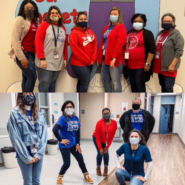 WilkeJillian's tweet photo. Today we honored our precious name sake Mrs. Rhoads in a way that we knew would make her proud. Dressed in our school colors, we continued teaching, which is exactly what she would want. Her legacy will live on through each of our students. @RhoadsRockets @katyisd  #bethelegacy https://t.co/9LkD6zRB03