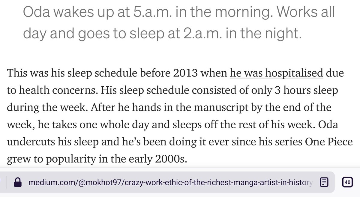 primarily off of crappy food, cigarettes, and a handful of hours of sleep each week. The mangaka life is usually one of self-inflicted suffering, and very few ever achieve rewards commensurate with their sacrifices. Some have criticized the manga industry for these... (4/30)