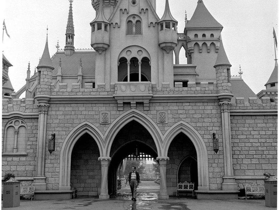 Reading that, I thought of Walt, with his anxieties and his fraught relationship with his workers and brother, the factionalism that divided his company and his longing for escape, and that iconic photo of Walt strolling through an empty castle, looking perfectly at peace.11/