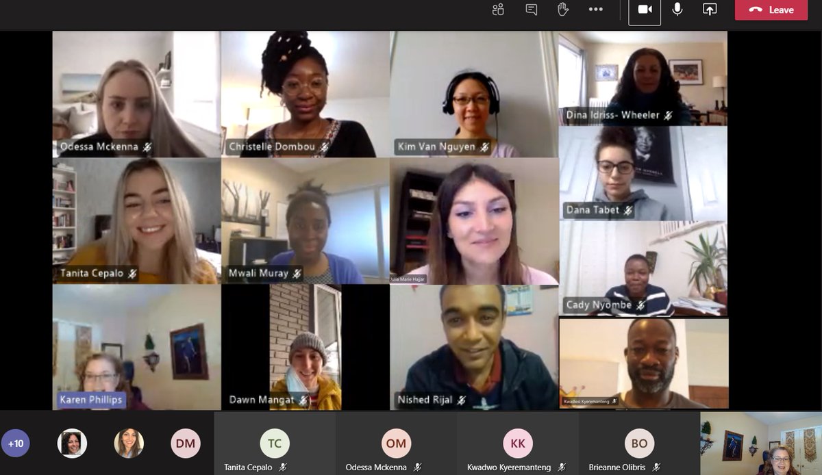 health_repro's tweet photo. Big thanks to Dr. Kwadwo Kyeremanteng for mentoring our graduate students today! @uOttawaHealthSc #ProfilesInLeadership #uottawa #ISHS https://t.co/Pjj6ZDad4w