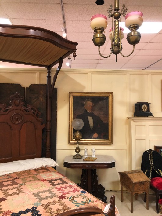 Are you a fan of #Americanart? Come check out this 1839 portrait by #JohnMixStanley currently on display in our Victorian parlor. Most known for his paintings of Native American culture, John Mix Stanley had work on display in the #Smithsonian during his lifetime. #joplinmuseum