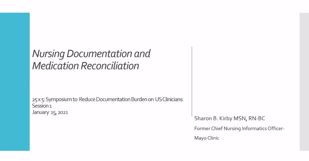 StephHoelscher's tweet image. Is nursing documentation a thing of the past? Do we want our clinicians entering data? Discussion with Sharon Barett Kirby #DocumentationBurden #25x5 @SerenaBumpus @DwayneHoelscher