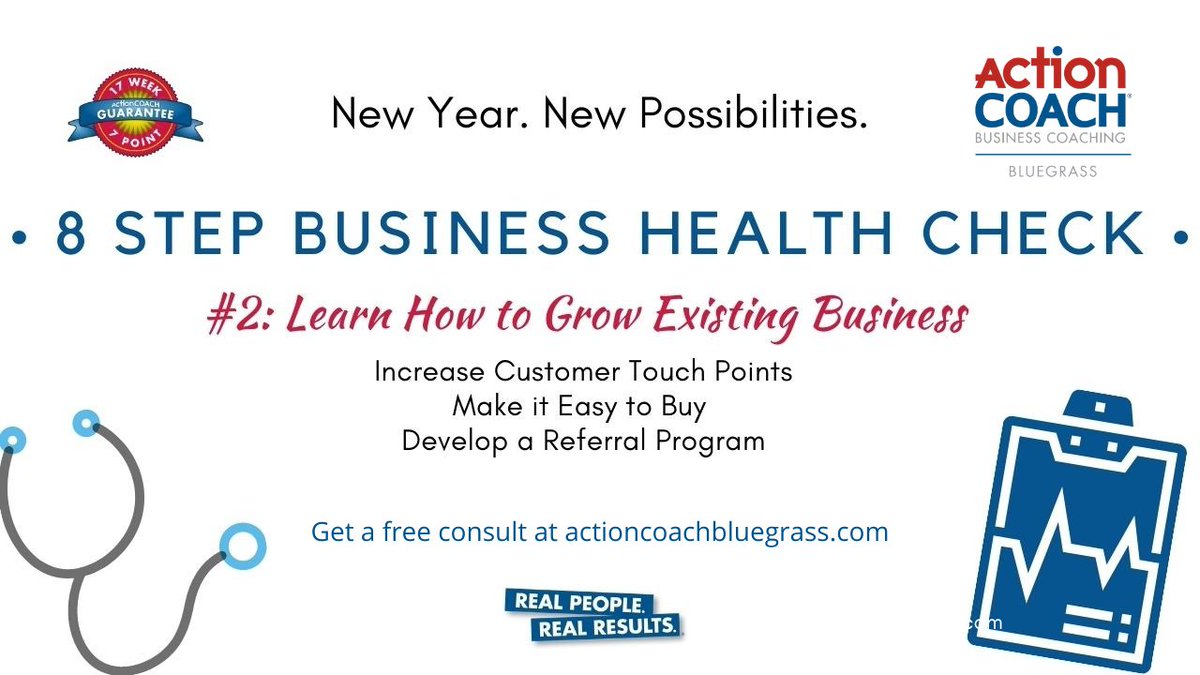 BluegrassCoach's tweet photo. If your business isn't growing, it's time for a Business Health Check. Step #2 is - Grow Your Existing Business. For help, get a free consult with at https://t.co/GWuvvPhWCe
#businesscoach #actioncoach #businessowners #smallbusinessowners #businesshealthcheck https://t.co/XW4BrGA4zr