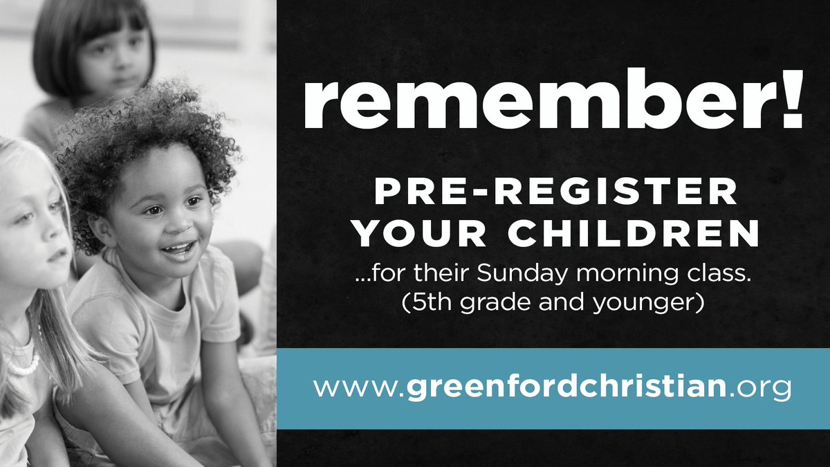 GREENFORDCC's tweet photo. Please register your children for Sunday!

5th Grade and younger.....

https://t.co/E6nUxYJBuA https://t.co/nUdCFtlbJ1