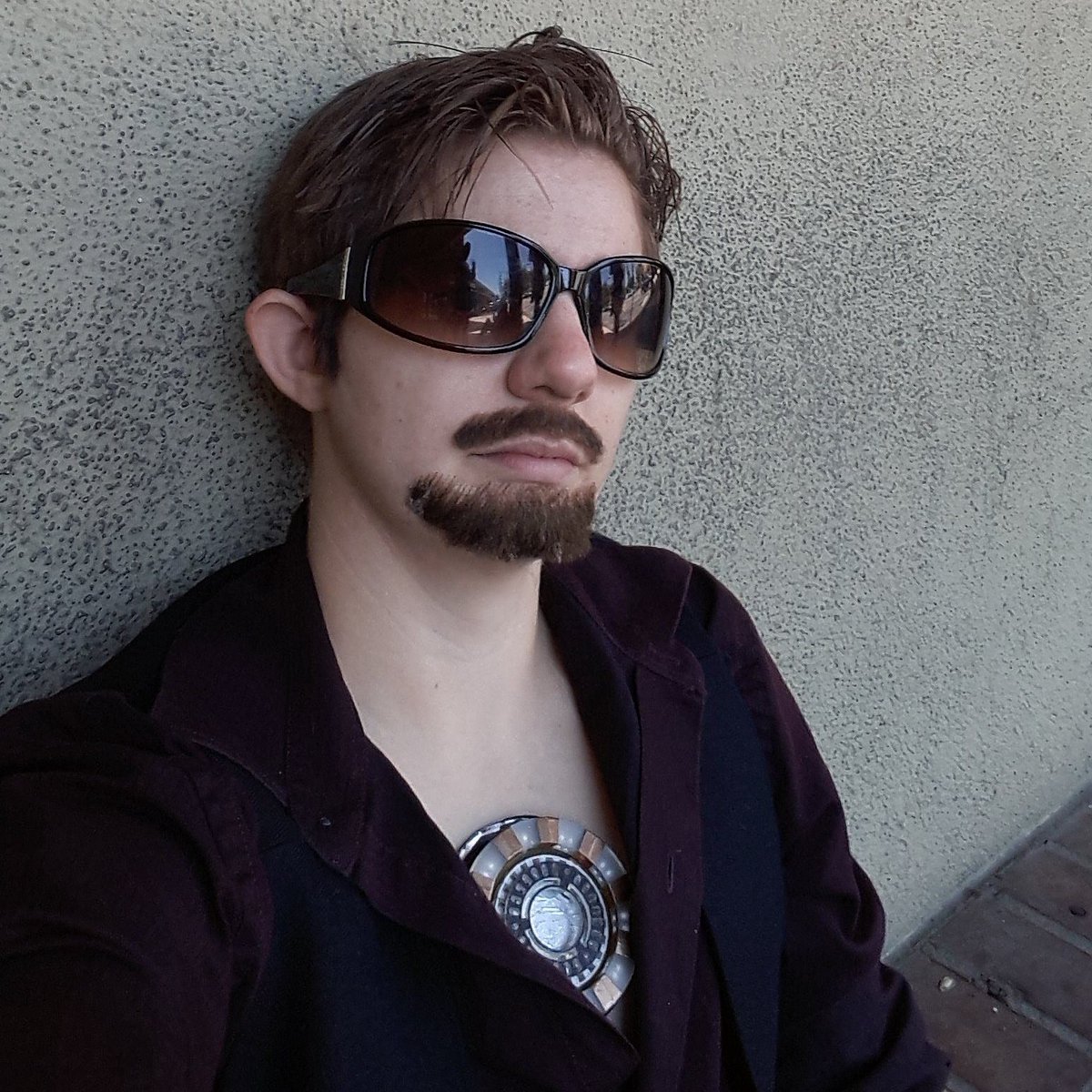 PoweredByGin's tweet photo. @LuckyGrim I'm a trans cosplayer who mostly does Tony Stark but has dabbled in others including Thor, Squirrel Girl, Winter Soldier, U.S. Agent, Rocket, and Spider-man.  Make my own props!  :)  No better pics, sorry.  But would love to know more about the opportunity. https://t.co/Njq9PRTDu0