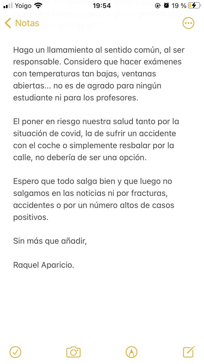 Situación actual del Campus Fabrica de Armas en Toledo. 

Muchos estudiantes nos sentimos DECEPCIONADOS con las medidas que hoy nos han comunicado. 

Aquí os dejo un pequeño resumen de como nos sentimos.

<a href="/GardeJulian/">Julian Garde</a> <a href="/decafydUCLM/">DelegaciónEstCAFYD</a> <a href="/FACDEPORTEUCLM/">FAC. DEPORTE. UCLM</a> <a href="/uclm_es/">Universidad de Castilla-La Mancha</a> <a href="/CampusToledo/">DelegaciónToledoUCLM</a>