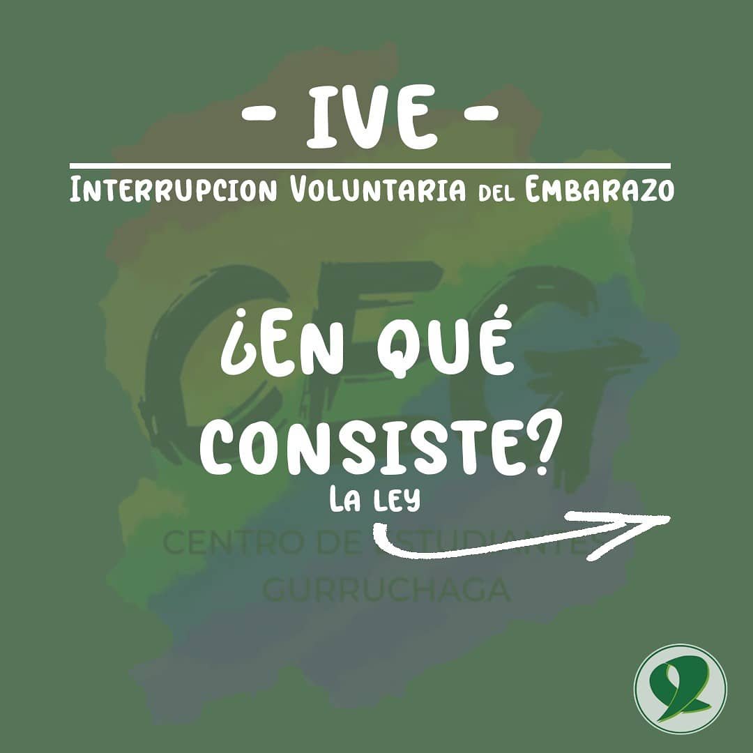Subimos a <a href="/cegurruchaga/">CEG</a> (Instagram) los puntos más importantes de la ley IVE, aprobada en senadores el 30-12-2020 y ayer por fin promulgada💚✊🏿✊🏽✊🏻