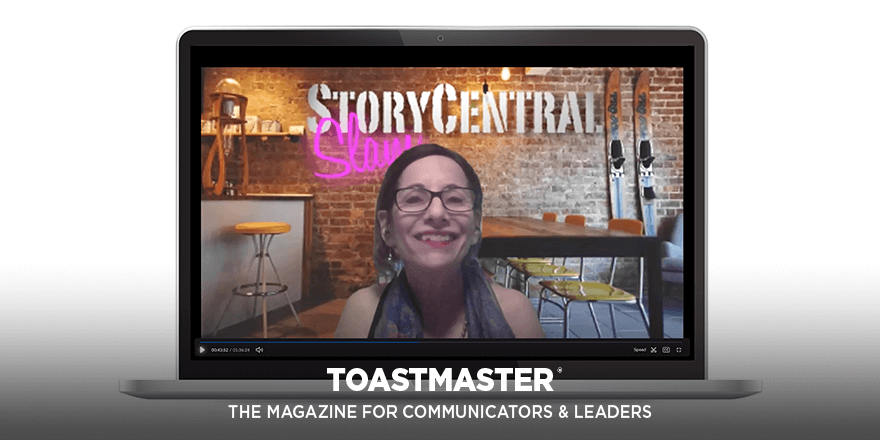 Toastmasters's tweet photo. Looking for ways to practice your Toastmasters skills on a different virtual platform? In this article, author Caren Neile, Ph.D., explains the numerous benefits of online “slam” contests.
https://t.co/w0XEWBritj
#toastmasters #storytelling https://t.co/xs15lYVufP