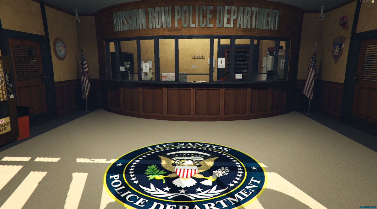 LevelV_'s tweet photo. La LSPD vous attend à Mission Row
Merci @Gabz_V pour ce beau travail. 
#LeveLV #RolePlay @_FiveM https://t.co/FTS53S2tbk