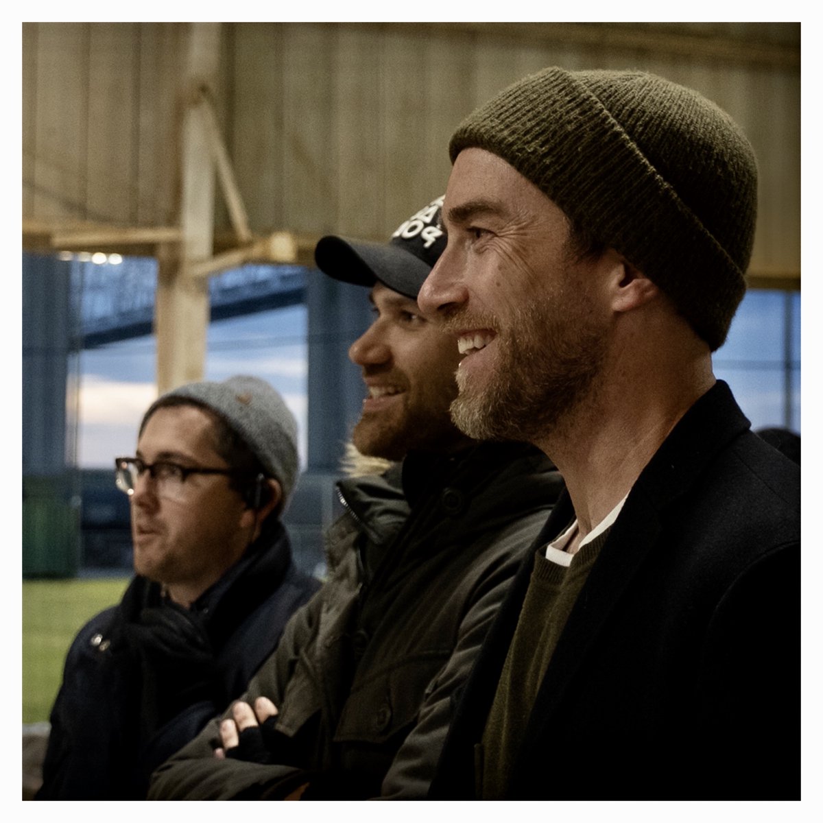 On the set of #Synchronic with <a href="/AnthonyMackie/">Anthony Mackie</a>, #JamieDornan, and filmmakers <a href="/JustinHBenson/">Justin Benson</a> and <a href="/AaronMoorhead/">Aaron Moorhead</a>. Watch it now on Digital HD! apple.co/3q7JMoW