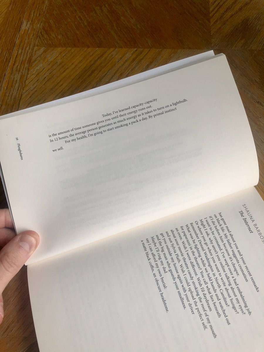 Ever since I started writing I’ve been reading <a href="/pshares/">Ploughshares is on Bluesky</a>. Last year, they took a poem of mine- which was the first time I had anything accepted to be published. Check out my sideways poem about Zoobooks and Madison in the new Winter issue of Ploughshares.
