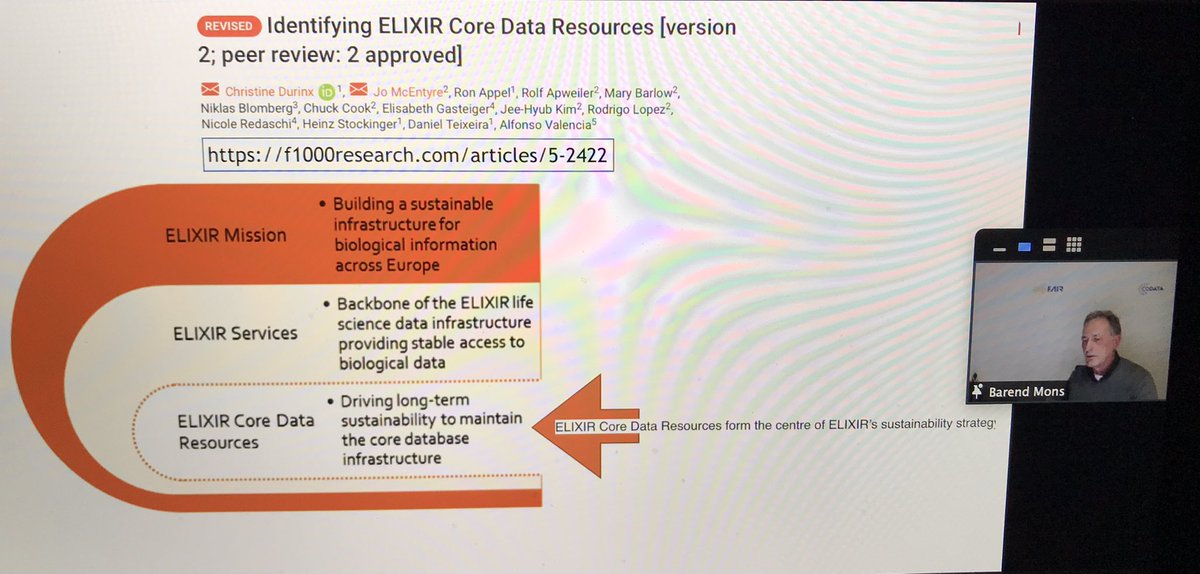 SusannaASansone's tweet image. And @barendmons: €10.2B is the minimum cost per year of not having FAIR research data in EU; #FAIRdata is data machines understand; take collective responsibility to keep #coredataresources going; fund the rocket launchers, not just the rocket science! #NITRDgov