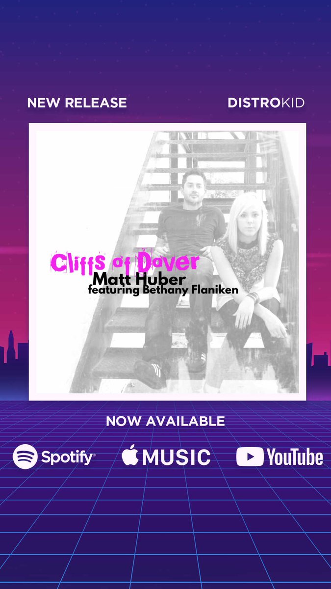 MattJJHuber's tweet photo. NEW MUSIC
“Cliffs of Dover” - Matt Huber (feat. Bethany Flaniken).
A hint of blink182, Paramore, &amp; MGK. Hope you like it!
#cliffsofdover #punkrock #diy #matthuber https://t.co/4J42NgPjxe https://t.co/4jrJrYzSvm
