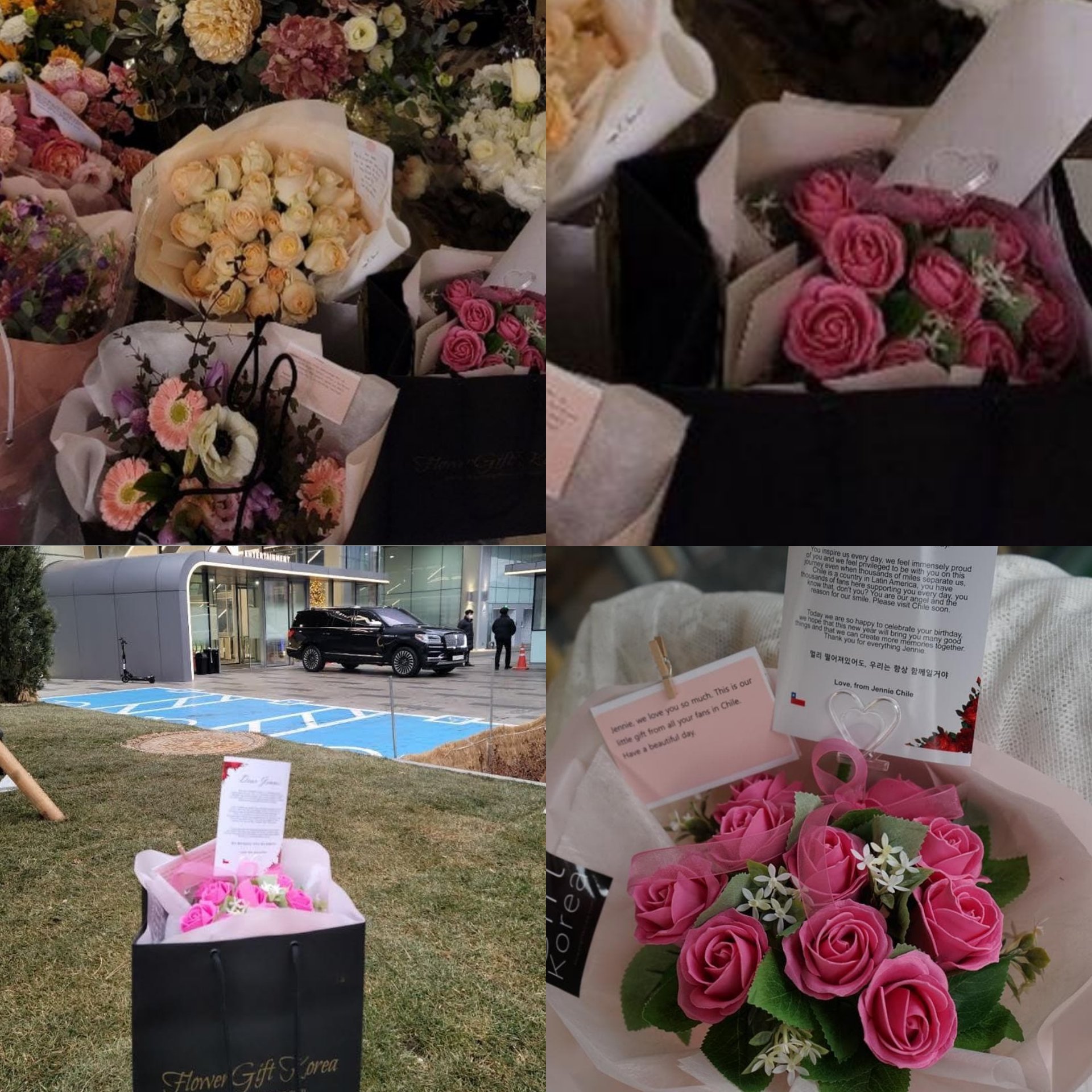 JENNIE CHILE 🍒 on X: Chanel sent Jennie gifts, flowers and a cake for her  birthday.🤍🥹  / X