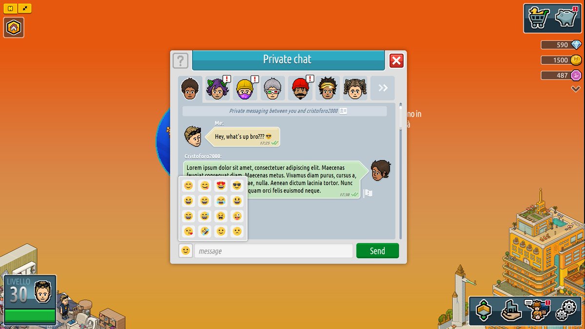 Teschietto96's tweet photo. This is my version of the private chat https://t.co/NUt2h4zdul