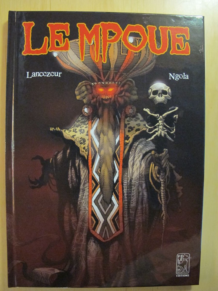 quaibranly's tweet photo. 🇨🇲 🇫🇷 📚Le chercheur Jacques Mekamgang est hanté par une entité horrifique qui le poursuit depuis son enfance: Le Mpoue dessiné par Martini Ngola sur un scénario de Blanche Lancezeur, chez @Feles_Edition 👉 https://t.co/4pJwTjChWB #BD2021 #BD2021MQB https://t.co/BfKbJQEhRi