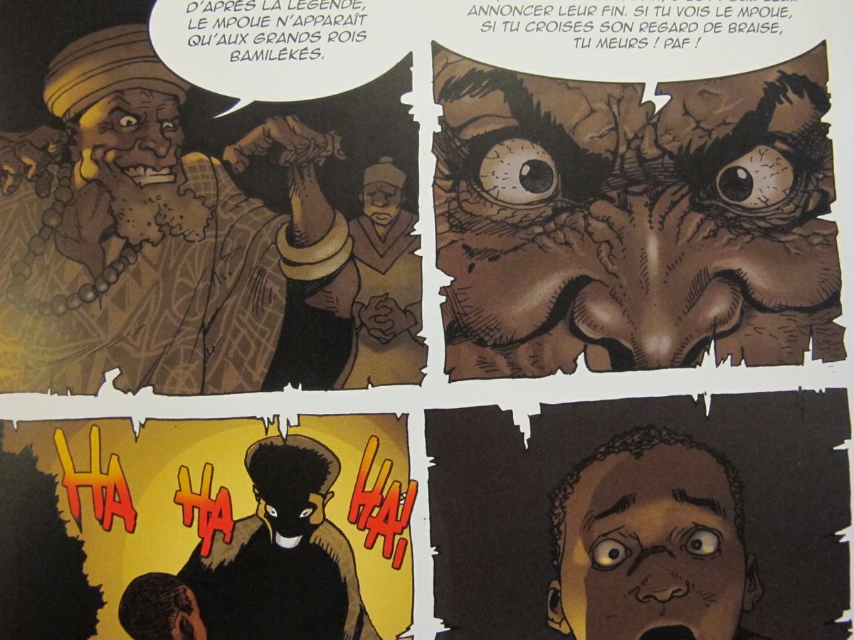 quaibranly's tweet photo. 🇨🇲 🇫🇷 📚Le chercheur Jacques Mekamgang est hanté par une entité horrifique qui le poursuit depuis son enfance: Le Mpoue dessiné par Martini Ngola sur un scénario de Blanche Lancezeur, chez @Feles_Edition 👉 https://t.co/4pJwTjChWB #BD2021 #BD2021MQB https://t.co/BfKbJQEhRi