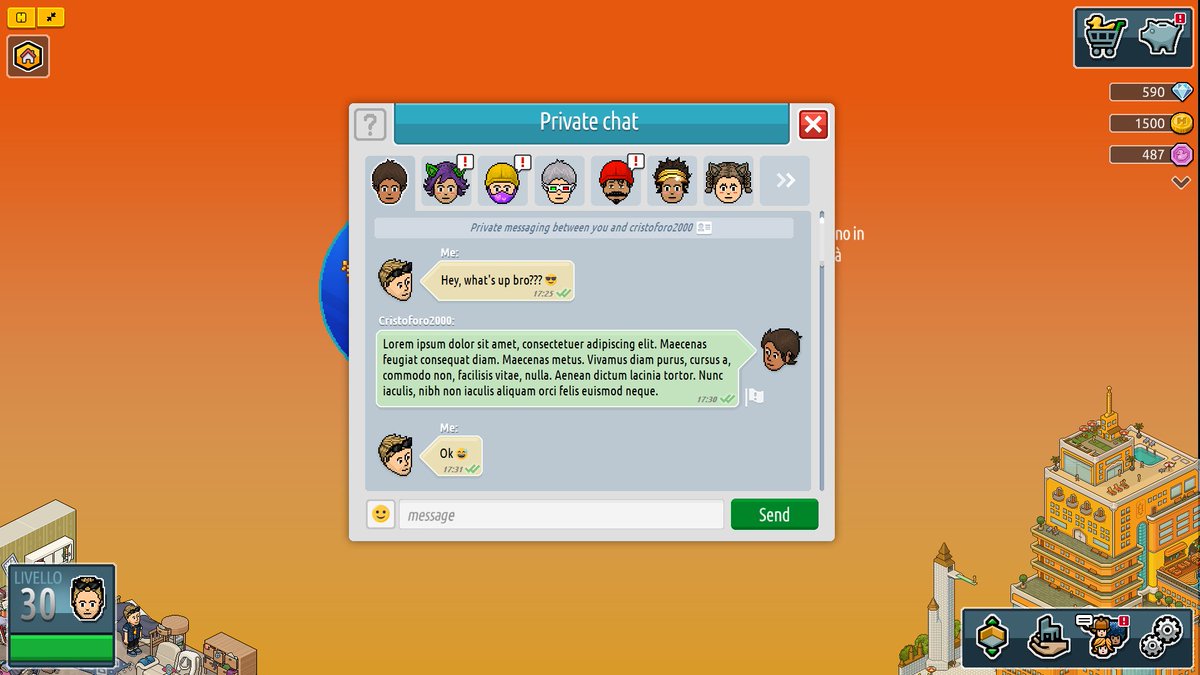 Teschietto96's tweet photo. This is my version of the private chat https://t.co/NUt2h4zdul