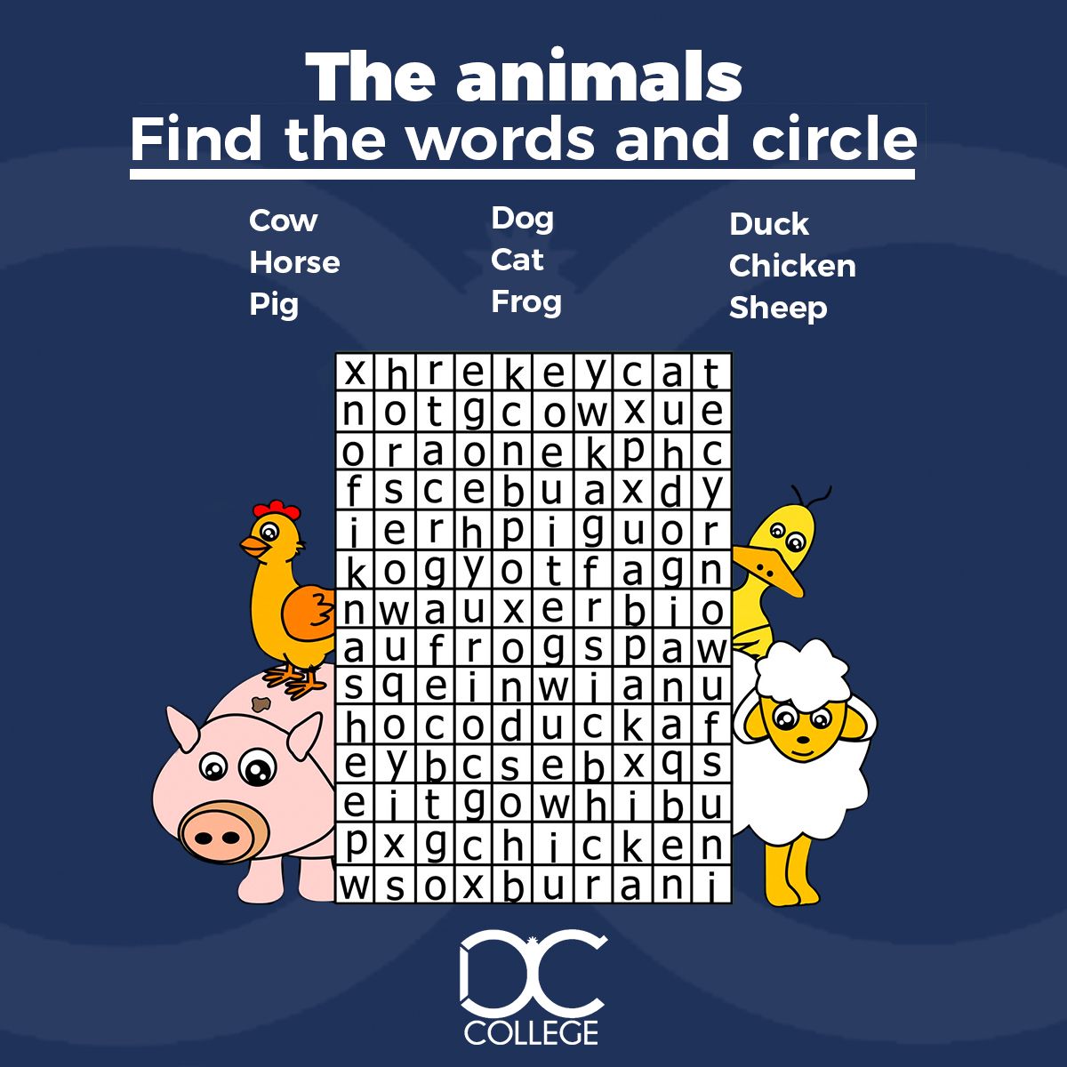 DCCollege_'s tweet photo. Let's se who can solve this faster !
#DCCollege #Colombia #English #Quiz #Practice https://t.co/COnI0nTPQB
