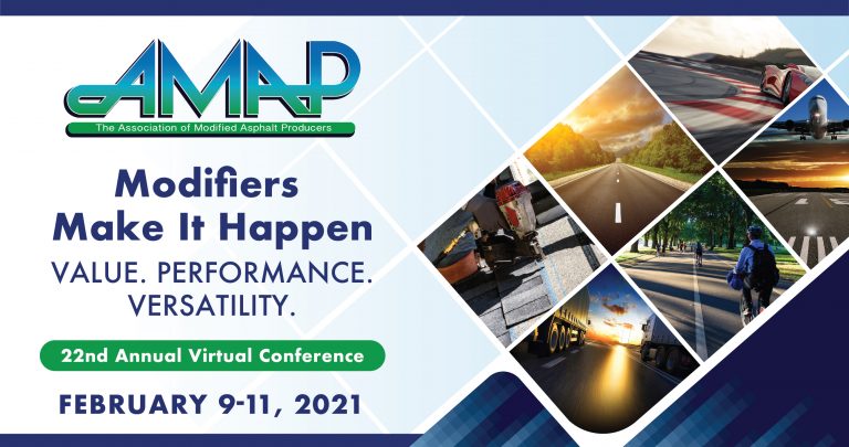 Join us virtually February 9-11 to hear all the latest industry updates and technical advances in modified asphalt!