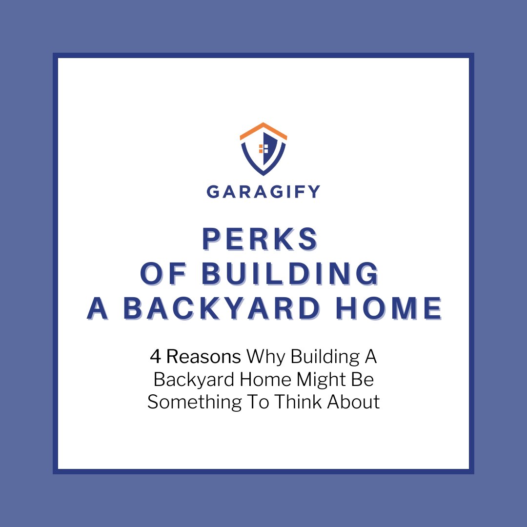 garagify's tweet image. Want to know the perks of building a backyard home 🏡? Check out our top reasons!

#aduconstruction #backhouse #ADUBuilder #designadu #adudesign #secondarydwelling #grannyunit #prefabhomes #garageconversion #homeaddition #garagify #backyardcottage #prefabarchitecture 

1/5