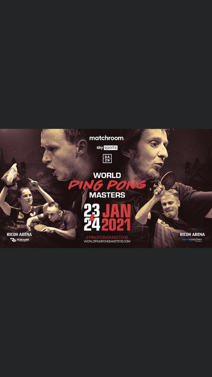 mware25's tweet photo. Buzzing to be invited to compete in the World Ping Ping Masters on the 23rd &amp; 24th January. #pingpong #matchroomsports #SkySports https://t.co/NArgrPkcJH https://t.co/ppDt3YlI7e