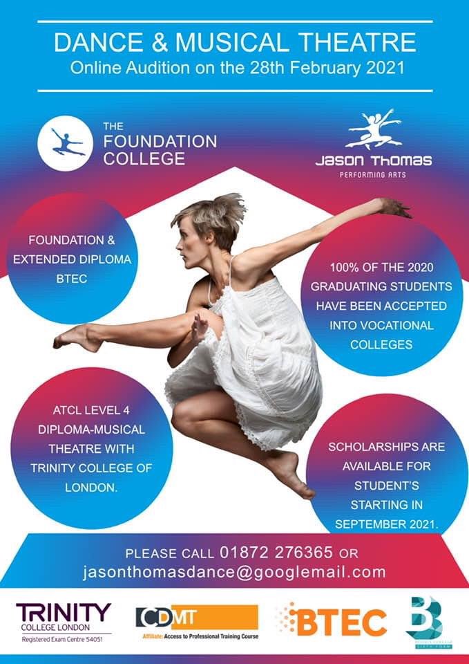 #cornwalldance #dance #acting #singing #musicaltheatre #cornwall #truro #southwest #audition