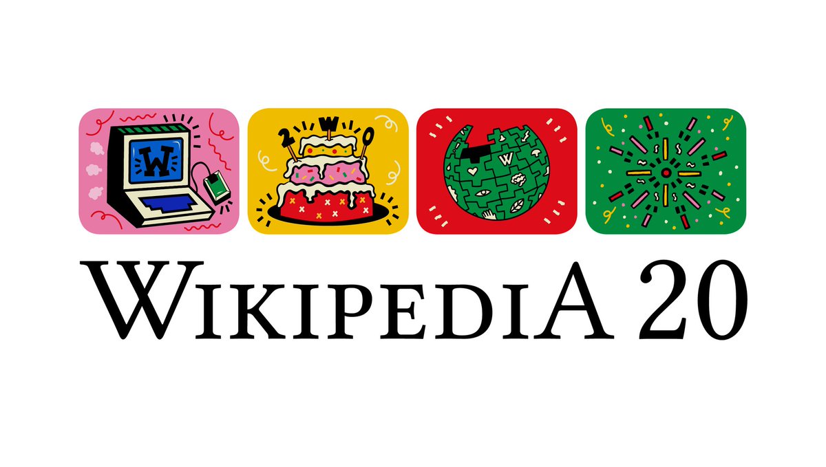 #Wikipedia 20 нас хүрчээ. Интернэтийг түүнгүйгээр төсөөлөхийн аргагүй.
#Wikipedia20