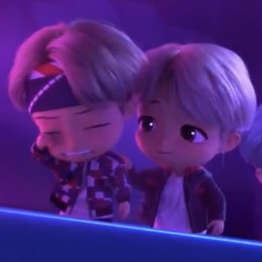 taeteland's tweet photo. tiny jimin comforting tiny tae this is me crying right now https://t.co/6SKRVNek4V