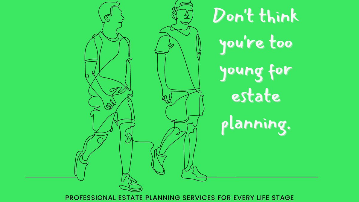 You might be thinking of settling down, renting or buying your first home, getting married or having children? If so it's an important time to prepare your first Will.

We offer honest &amp; advice for estate planning at every life stage. 

Contact us today for a no obligation chat.