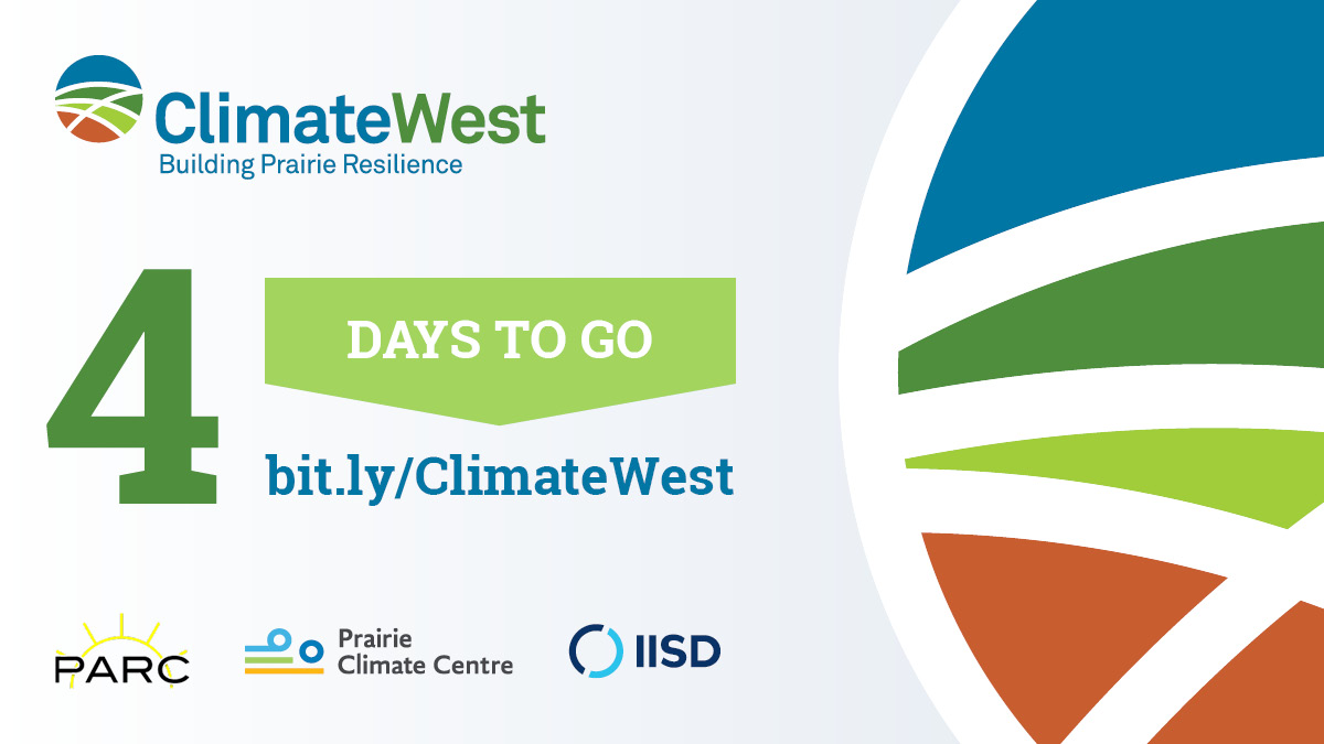 We need to work together to build resilience to #climatechange on the #Prairies.

Find out how our team can help yours! 👉bit.ly/ClimateWest

🍁@IISD_Pres
🍁@UofRegina
🍁@PrairieClimate
🍁@MinSGuillemard @MBGov
🍁@wkaeding @SKGov
🍁@YourAlberta
🍁@TerryDuguid @environmentca