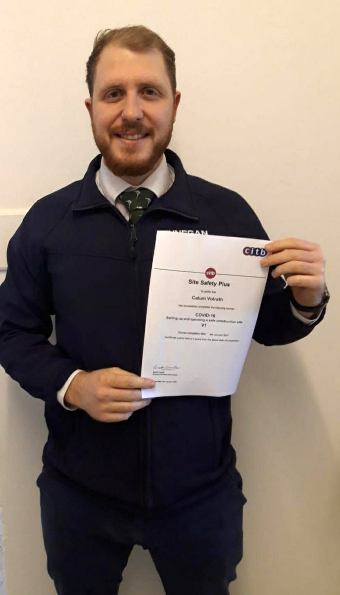 This week our Construction Staff have successfully completed the CITB COVID19 Safe Construction Site Course. This continues to reinforce and enhance our compliance with maintaining a safe site for all our employees.
#happyfriday #construction #healthandsafety #loveconstruction