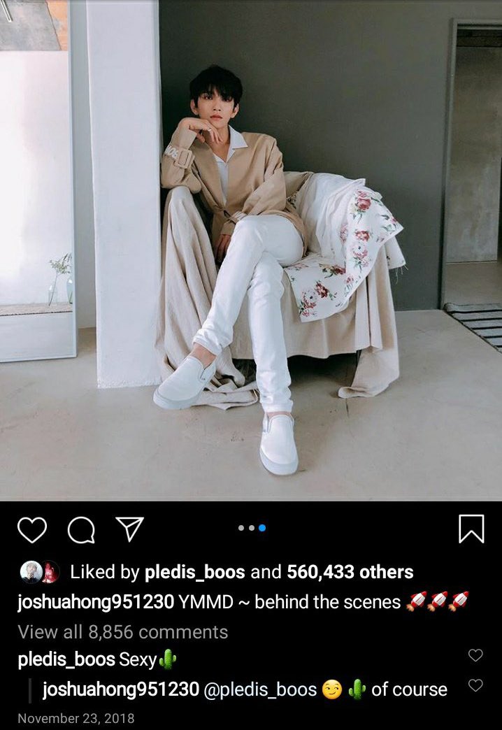 happy birthday to joshua's ig boyfriend boo seungkwan