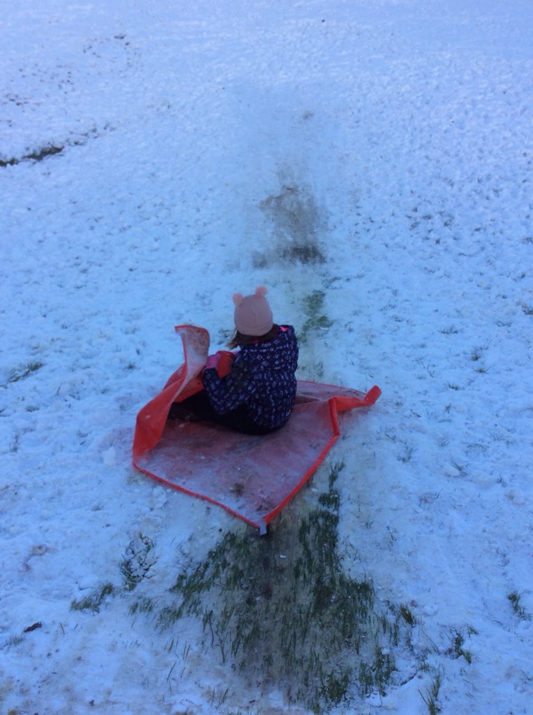 StradbrokeY3's tweet photo. After finishing some states of matter learning in Science, the children decided to investigate water freezing and becoming snow and ice. There were some good lessons learnt about the force of friction too! #SlipSliding #Frictionless @StradbrokePri https://t.co/xpZTmnnUIh
