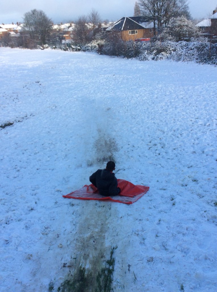 StradbrokeY3's tweet photo. After finishing some states of matter learning in Science, the children decided to investigate water freezing and becoming snow and ice. There were some good lessons learnt about the force of friction too! #SlipSliding #Frictionless @StradbrokePri https://t.co/xpZTmnnUIh