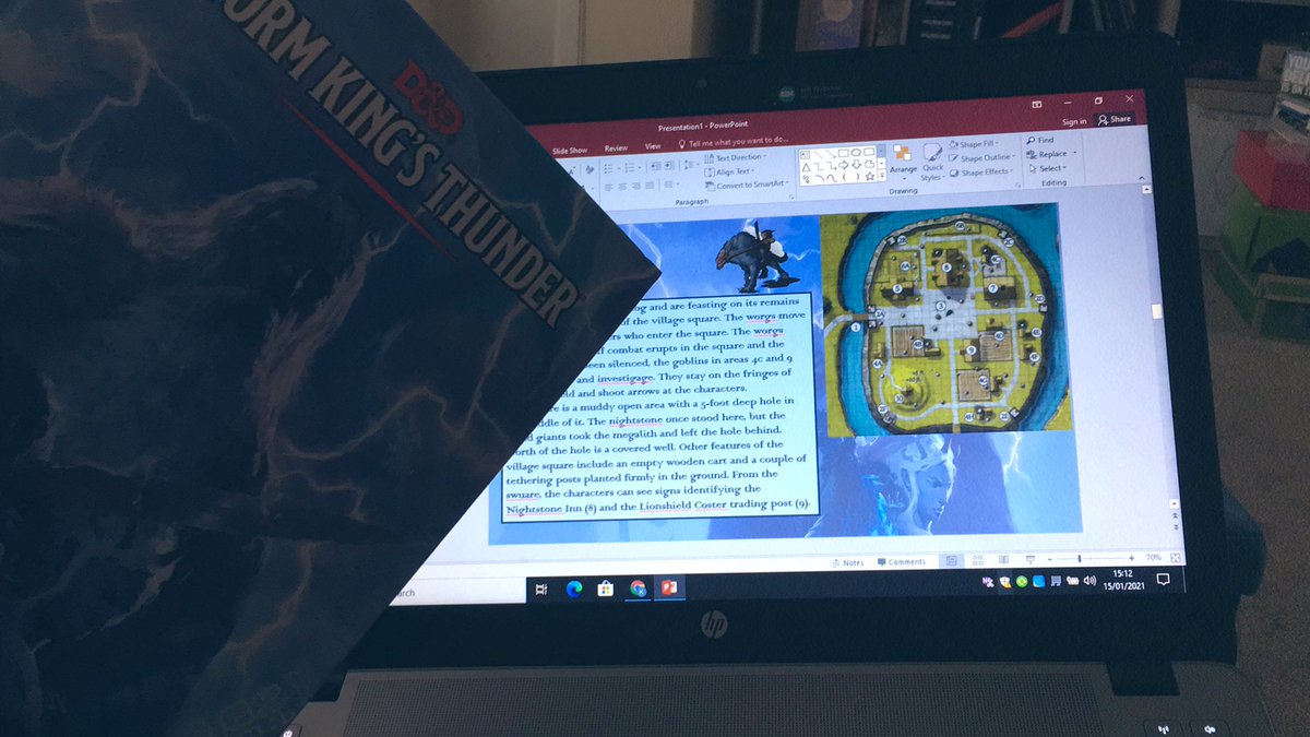 When your teacher side takes over your hobby time too. First time being a DM tonight! Any tips from seasoned pros? #DnD #dnd5e