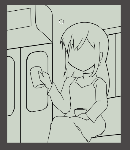袖仕切りとかパイプとか描くと意味分からなくなるから描かなくても良いのではなかろうか 