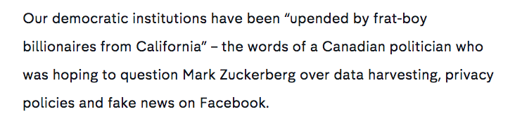 2f. Some of those most egregiously damaging democracy thought it was fine to simply disregard the House of Commons (and other parliaments) wanting a word.Siobhan Kennedy for Channel 4 put it like this:
