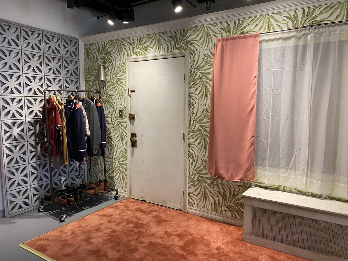 This is Miami New Drama’s set of the stage play, which was donated to the Hampton House and is now on display at the exhibit. Michel Hausmann, founder of Miami New Drama, told me they felt “it was important that the Hampton House was the fifth character in the play.”