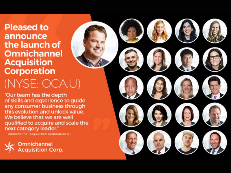 Thanks, <a href="/barronsonline/">Barron's</a>, for calling Omnichannel Acquisition Corp (NYSE: OCA) “no ordinary SPAC” for our deep bench of talented consumer-sector operators. Honored to lead this incredible team. See why operator-led SPACs historically outperform peers: bit.ly/barronsSPACart…