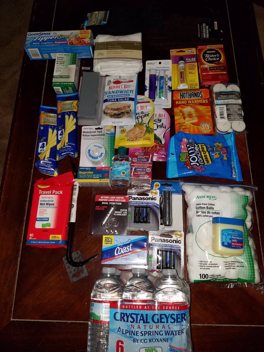 FrontStrike's tweet photo. When putting together a survival/emergency kit there are somethings u don’t want to go cheap on. For others don’t hesitate to shop around. Figure out what u need and then explore. Everything pictured was bought at the Dollar Store. #survival https://t.co/MBIBt8vdCW
