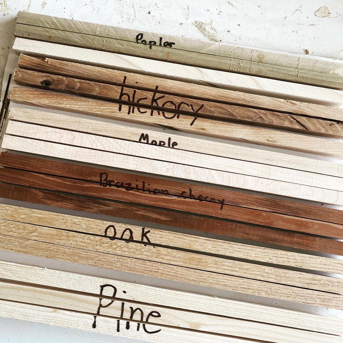 Talking_Donkey's tweet image. Don’t want to brag, but my middle schooler got a 100 on her science project 👍🏻 Turned out Brazilian Cherry was the winner. Broke at 327 lbs. #daughter #schoolscienceproject #hardwood