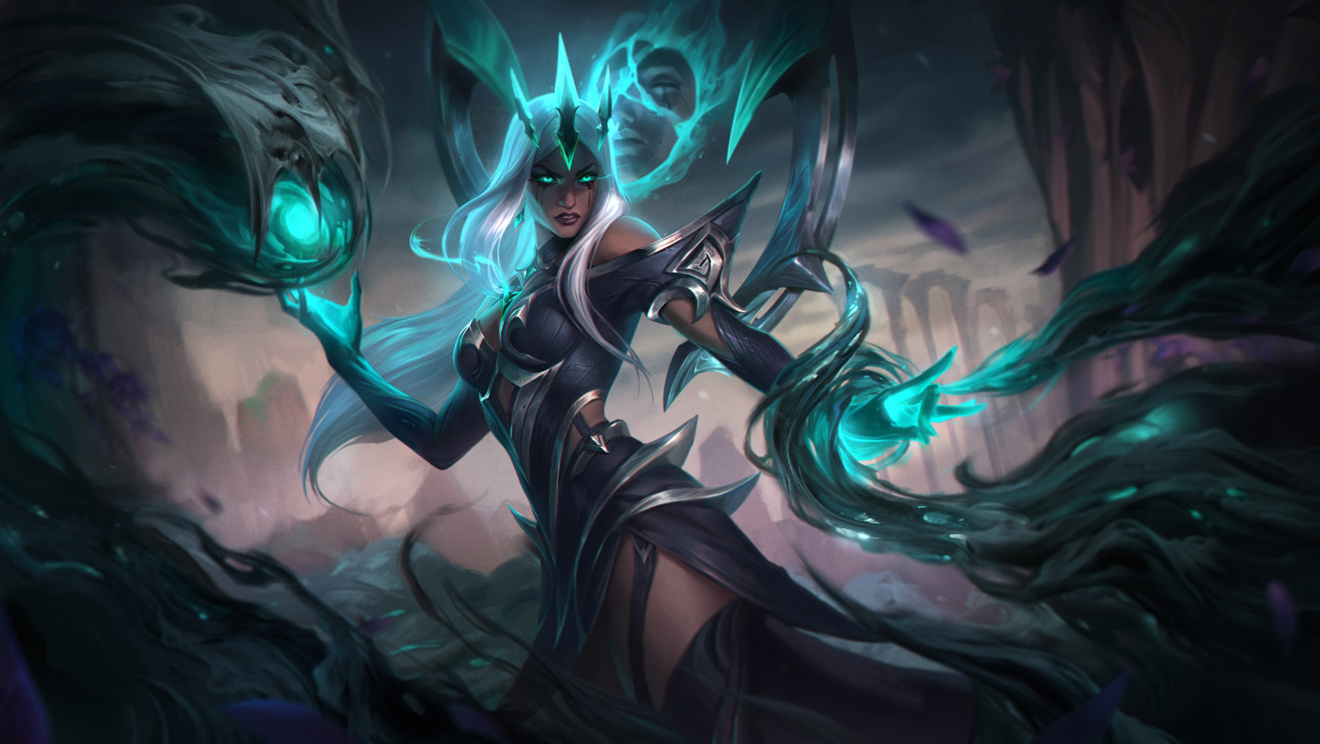 League Of Legends On Twitter Ruined Splash Art For Karma Draven And Shyvana Icymi Pbe Preview Video In The Thread Below