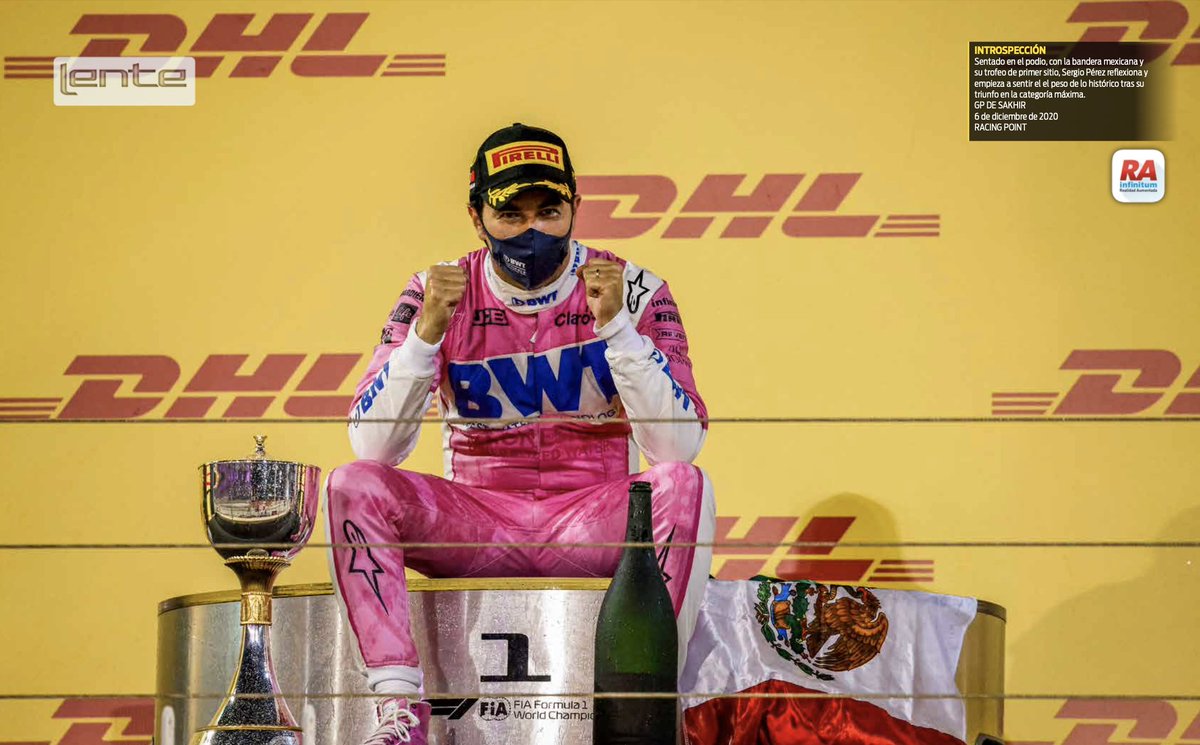 RAInfinitum's tweet photo. 𝐏𝐨𝐝𝐢𝐨, El himno mexicano 🇲🇽 suena en el podio y en lo más alto del mismo @SChecoPerez, ganador de la penúltima fecha de la temporada 2020 en el #GPdeSAKHIR. 🏎💨🏁

✅ Descarga #RAInfinitum en tu 📲
✅ Ábrela, apunta 🤳👇 y vive la Realidad Aumentada 😉

@Fastmagmx https://t.co/6qratKoGGl