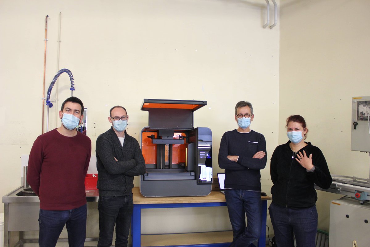 Ce matin, l'équipe Cylaos a eu le plaisir d'installer la nouvelle Form3L de Formlabs à L' <a href="/icam_fr/">Icam</a> de Vannes (56) !

Merci à eux pour leur accueil chaleureux !

Découvrir la Form3L : cylaos.fr/marque/formlab…

#enseignement #Form3L #Formlabs #impression3d #fabricationadditive #ICAM