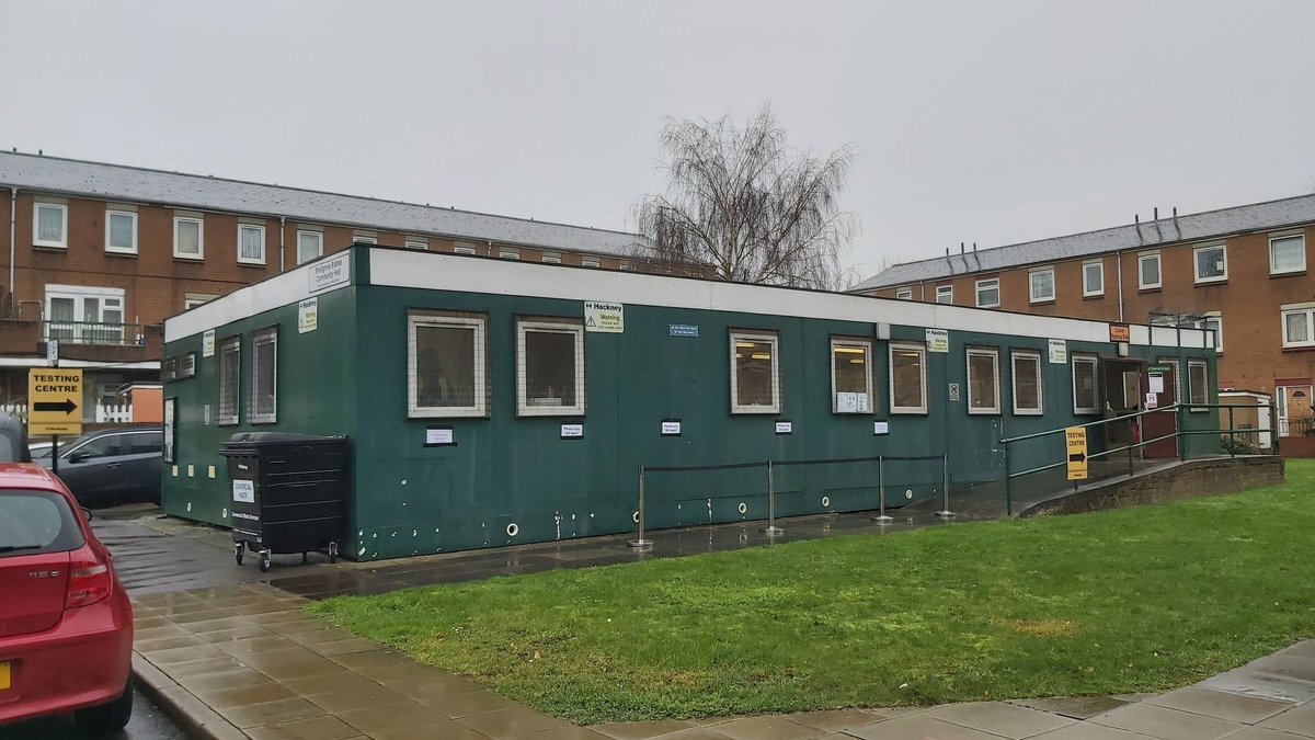 After our visit in Stoke Newington we also popped by the new Shellgrove Testing Site in Dalston.