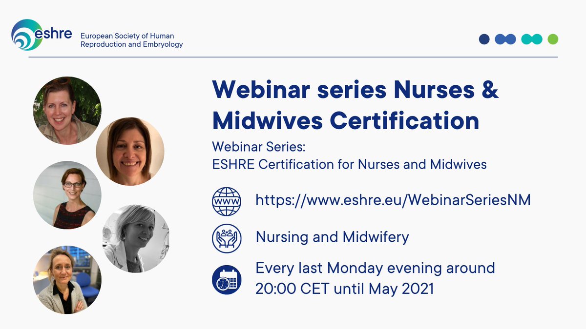AnnickGeril's tweet image. Preparing for the certification exam? Inscribe for the following Webinars. #ESHRE #SafeLearningWithESHRE #SIGN&amp;amp;M