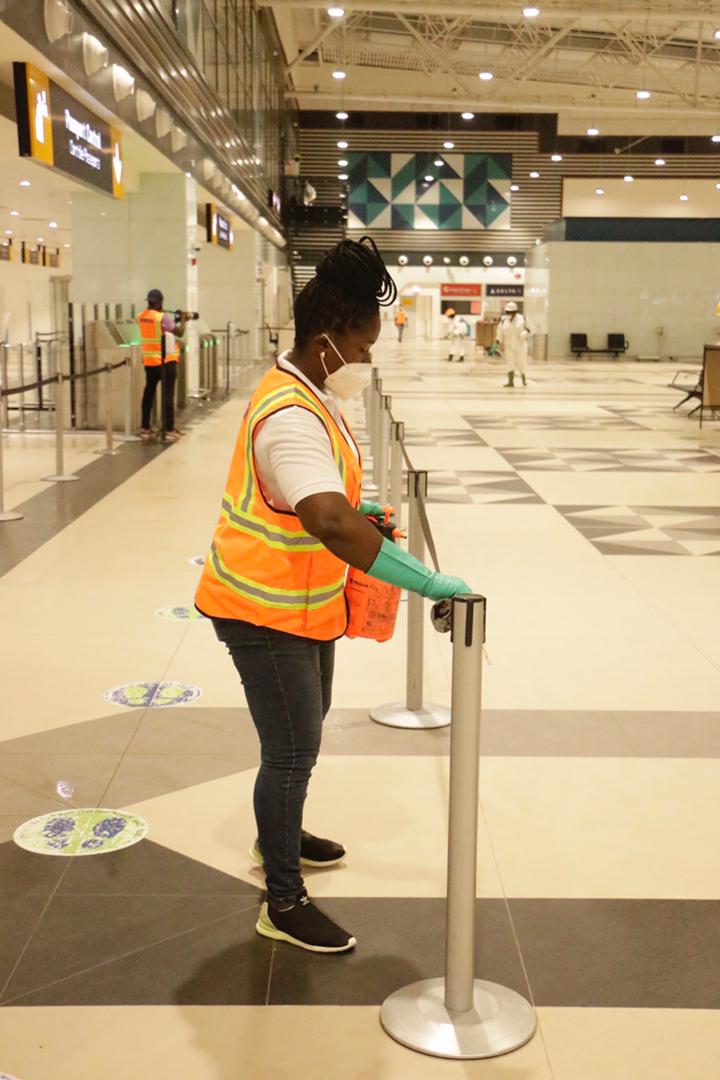 boat_julie's tweet photo. Kumasi and Tamale Airport has been disinfected against rodents, bedbugs, insects and others by ZoomlionLtd last Tuesday night on the 12th January 2021. #Vectorps #ZoomlionDisinfects @ZoomlionLtd @vectorpesgh @GhanaPresidency @moigovgh https://t.co/U3TfAHfj6i