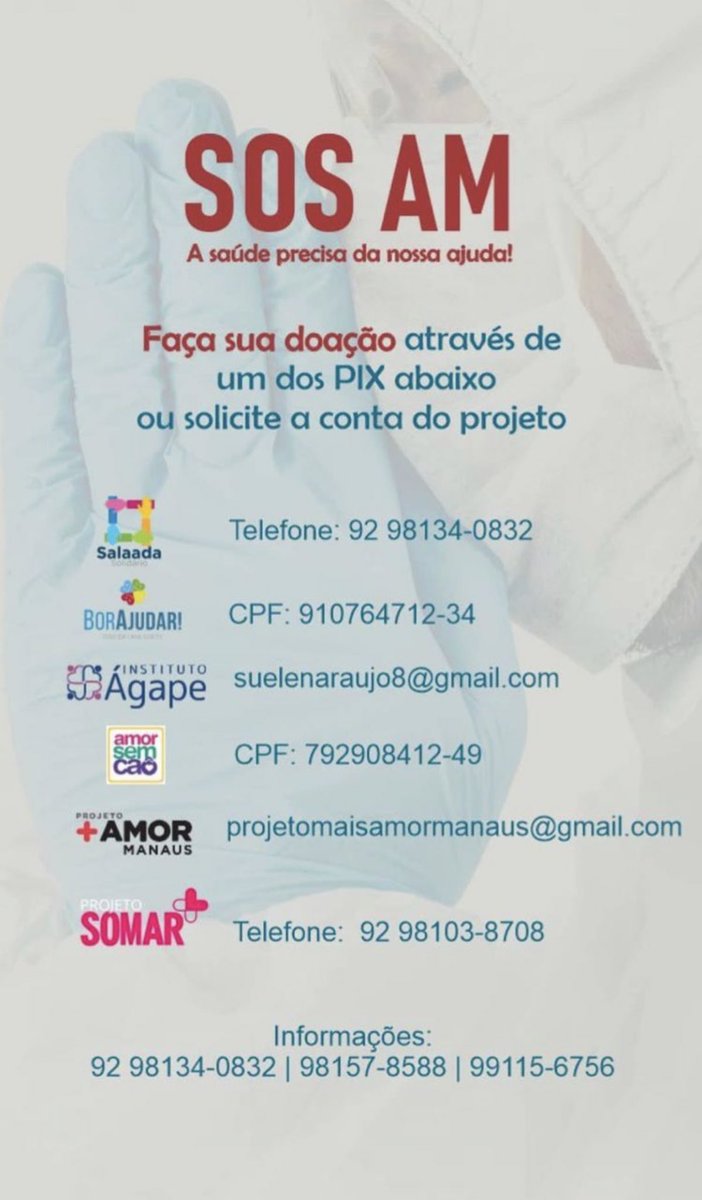 emersohn's tweet image. #SOSAMAZONAS #SOSAM